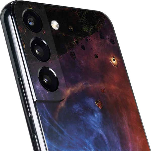 StockTrek Binary System Orbiting near a Black Hole Galaxy S22 Skin